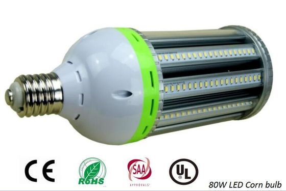 Κίνα οδηγημένο φως καλαμποκιού 80W E40, 360 οδηγημένα βαθμός διπλά τηγάνια Heatsink αλουμινίου βολβών καλαμποκιού προμηθευτής